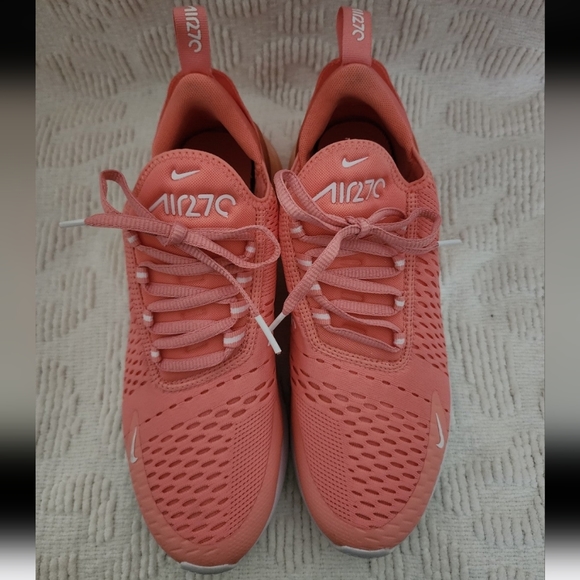 Nike Air Max 270 Peach  Crimson Bliss - Picture 4 of 8